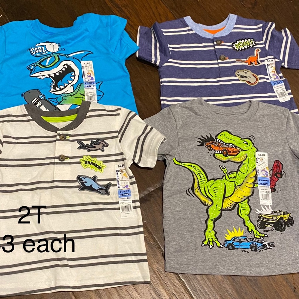 2T Boys shirts